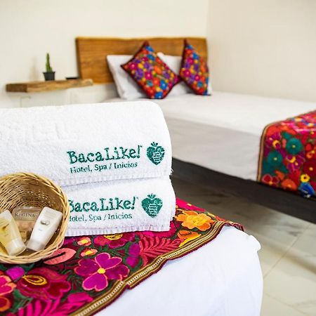 Bacalike Hotel&Temazcal Bacalar Bagian luar foto